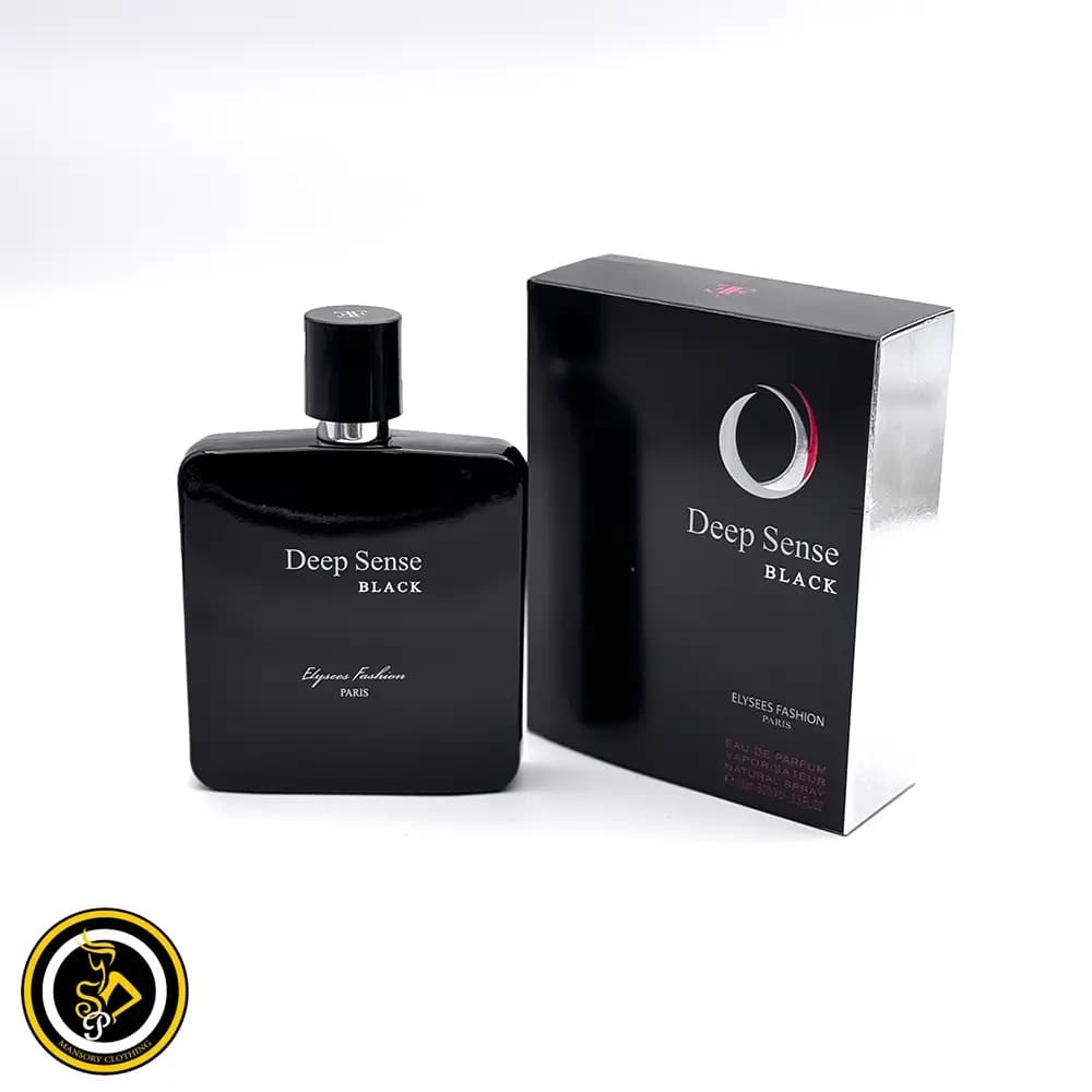 ادکلن مردانه دیپ سنس بلک (Deep Sense Black) برند الیزه — تصویر ۲
