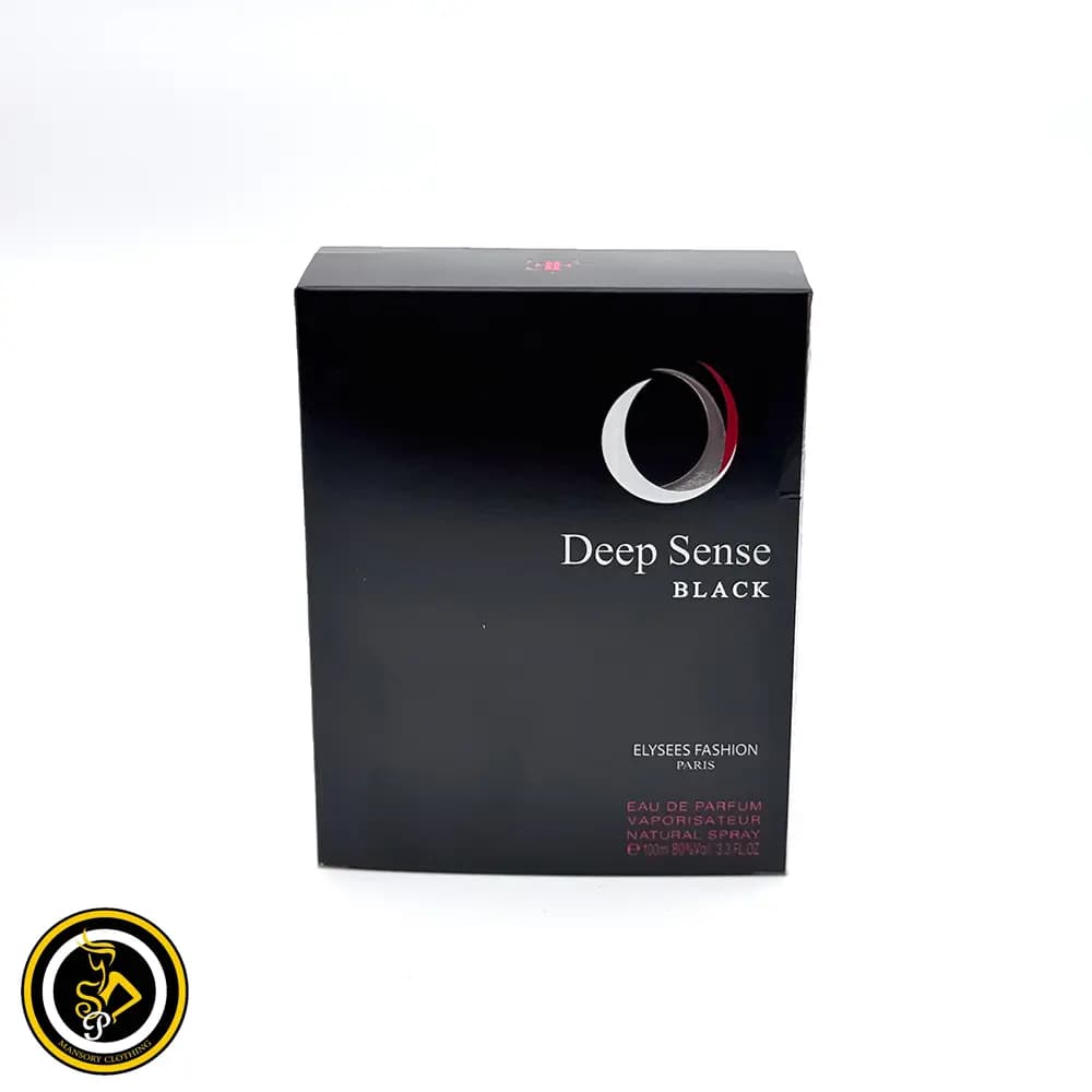 ادکلن مردانه دیپ سنس بلک (Deep Sense Black) برند الیزه — تصویر ۴