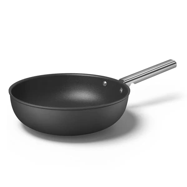 ماهیتابه وک اسمگ رنگ مشکی مدل CKFW3001BLM سایز 30 سانتی متر — تصویر ۲