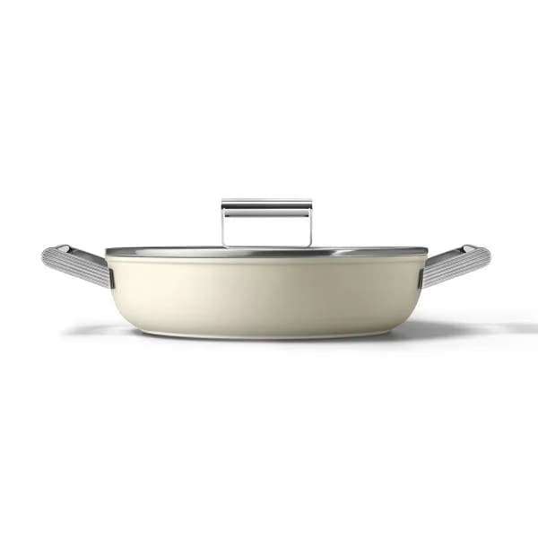 ماهیتابه اسمگ رنگ مشکی مدل CKFD2811 سایز 28 سانتی متر — تصویر ۷