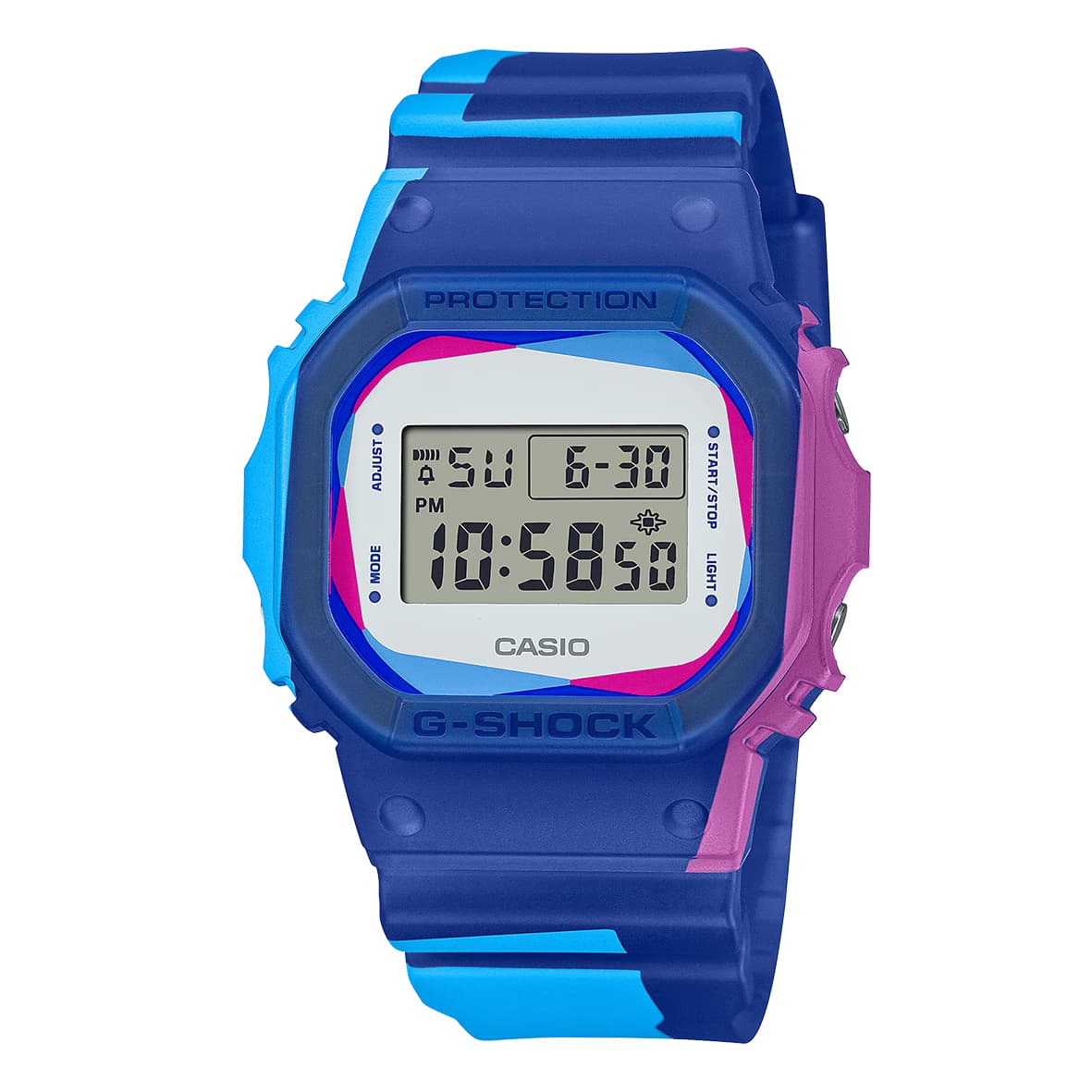 ساعت مچی مردانه کاسیو جی شاک Casio G-SHOCK مدل DWE-5600PR-2D