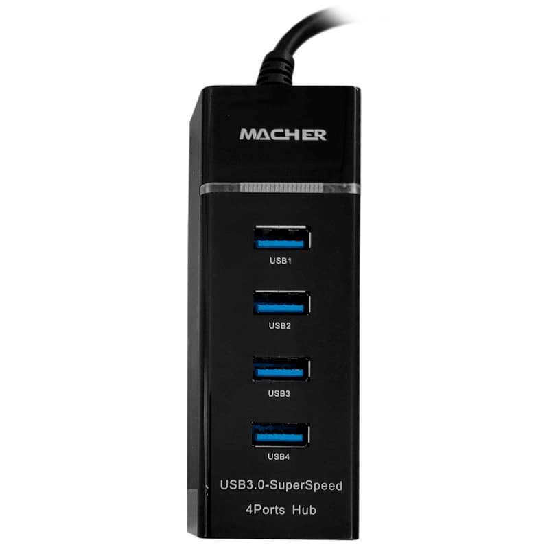 هاب 4 پورت USB3.0 مچر مدل MR-211 با کابل 14سانتی متر