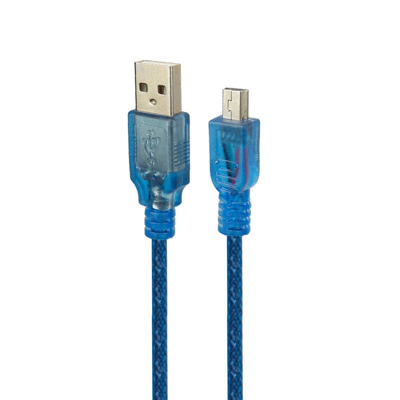 کابل مبدل Mini USB 5Pin به USB نری طول 30 سانتی متر