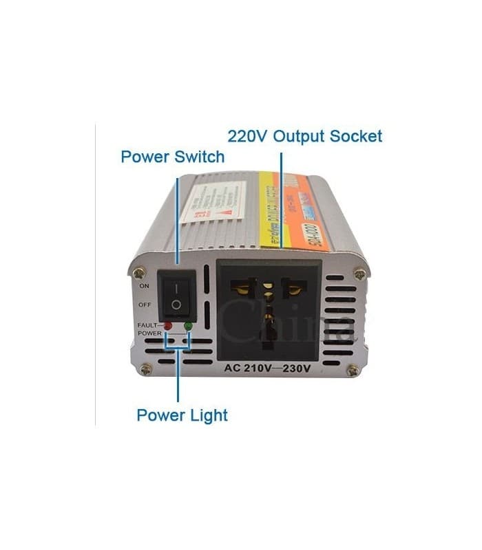 اینورتر 1000 وات خودرو SOUER مبدل 12 به 220 — تصویر ۳