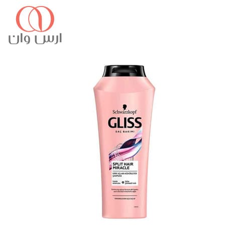 شامپو موهای خشک گلیس مدل Split Hair Miracle حجم 500میل