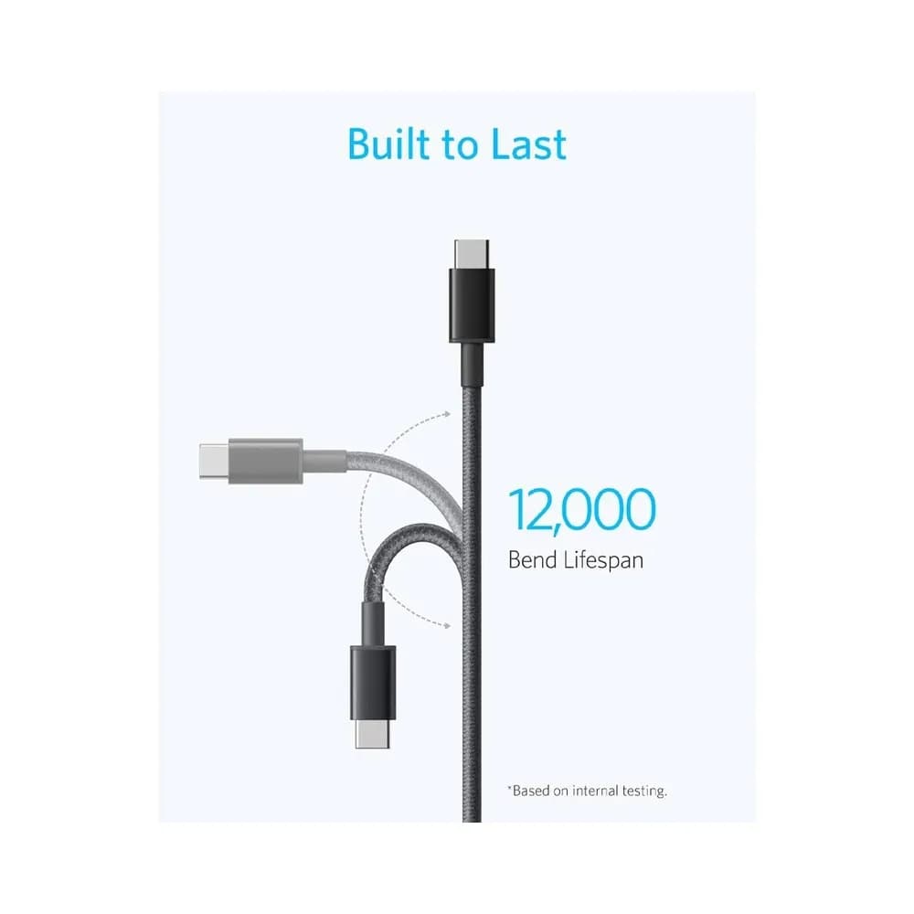 کابل انکر مدل Anker USB-C to USB-C A8757 طول 1.8 متر — تصویر ۲