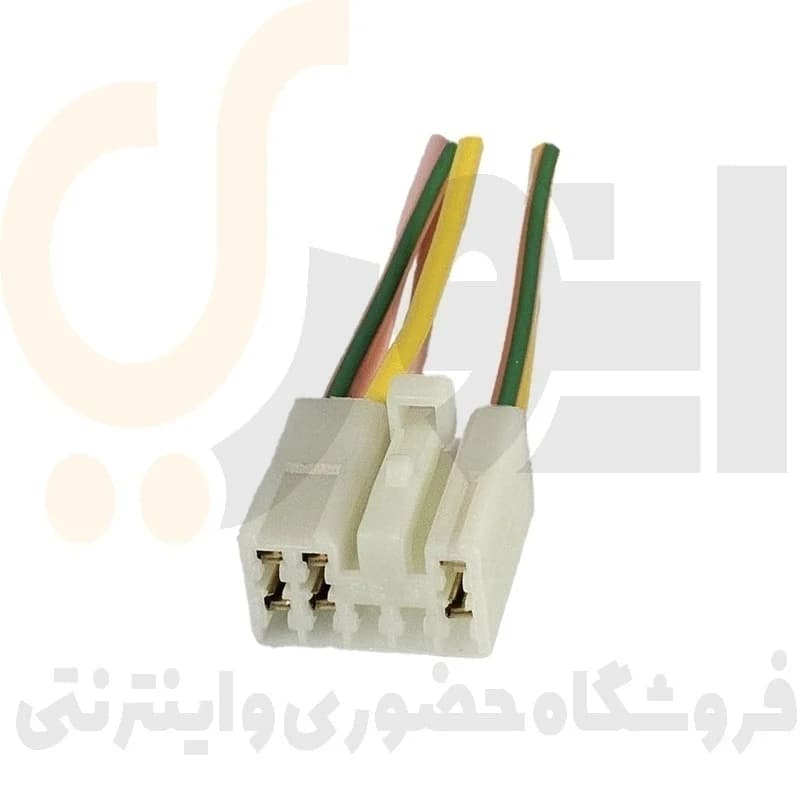 سوکت 6 فیش مادگی تبدیل پمپ بنزین سوکت سما الکتریک