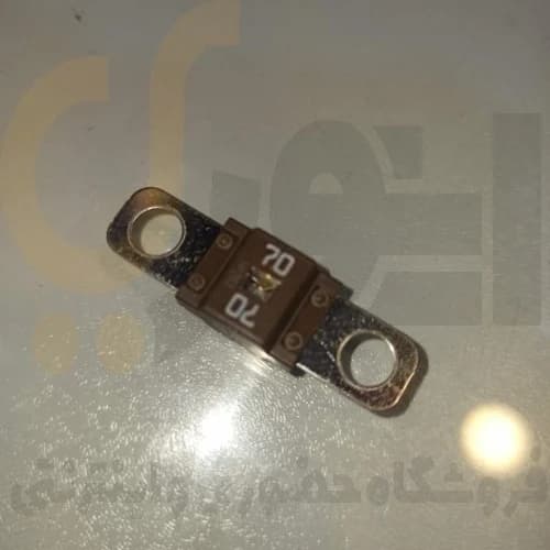 فیوز طرح مگان ( دو طرف اتصال ) 70 آمپر قهوه ای ژاپنی شرکت PEC