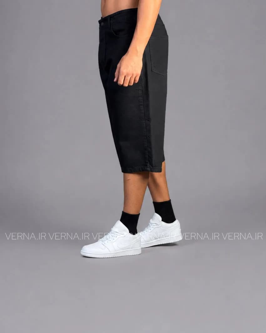 شلوارک جین جورتس مردانه ZARA 643/18 — تصویر ۲