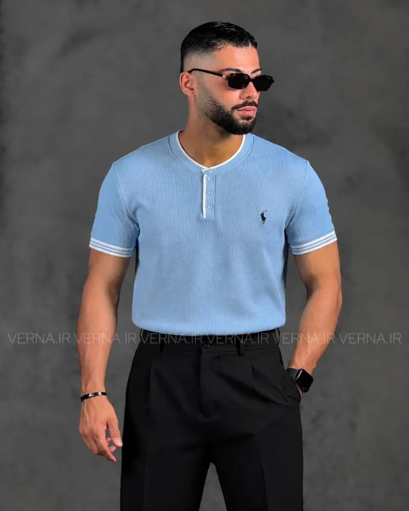 فیت شرت مردانه سه دکمه POLO — تصویر ۲