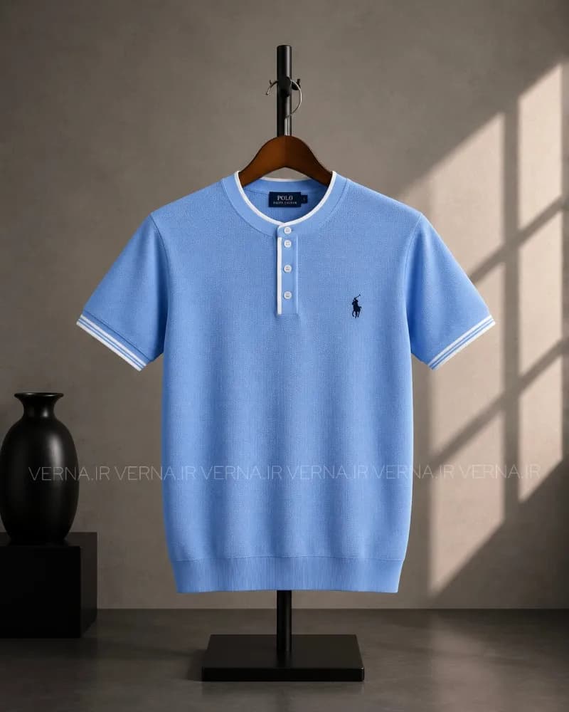 فیت شرت مردانه سه دکمه POLO — تصویر ۴