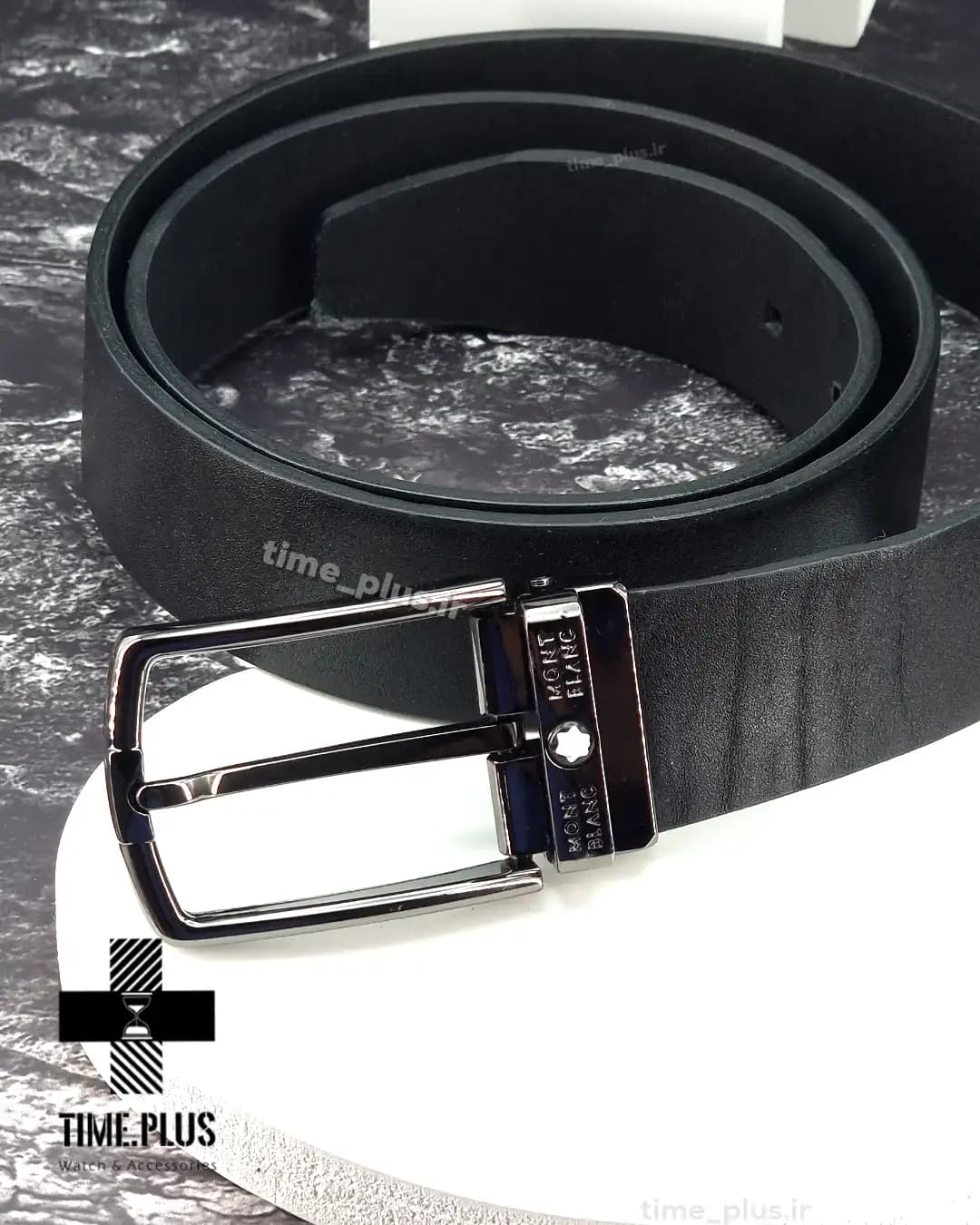کمربند Montblanc سگک دودی — تصویر ۲