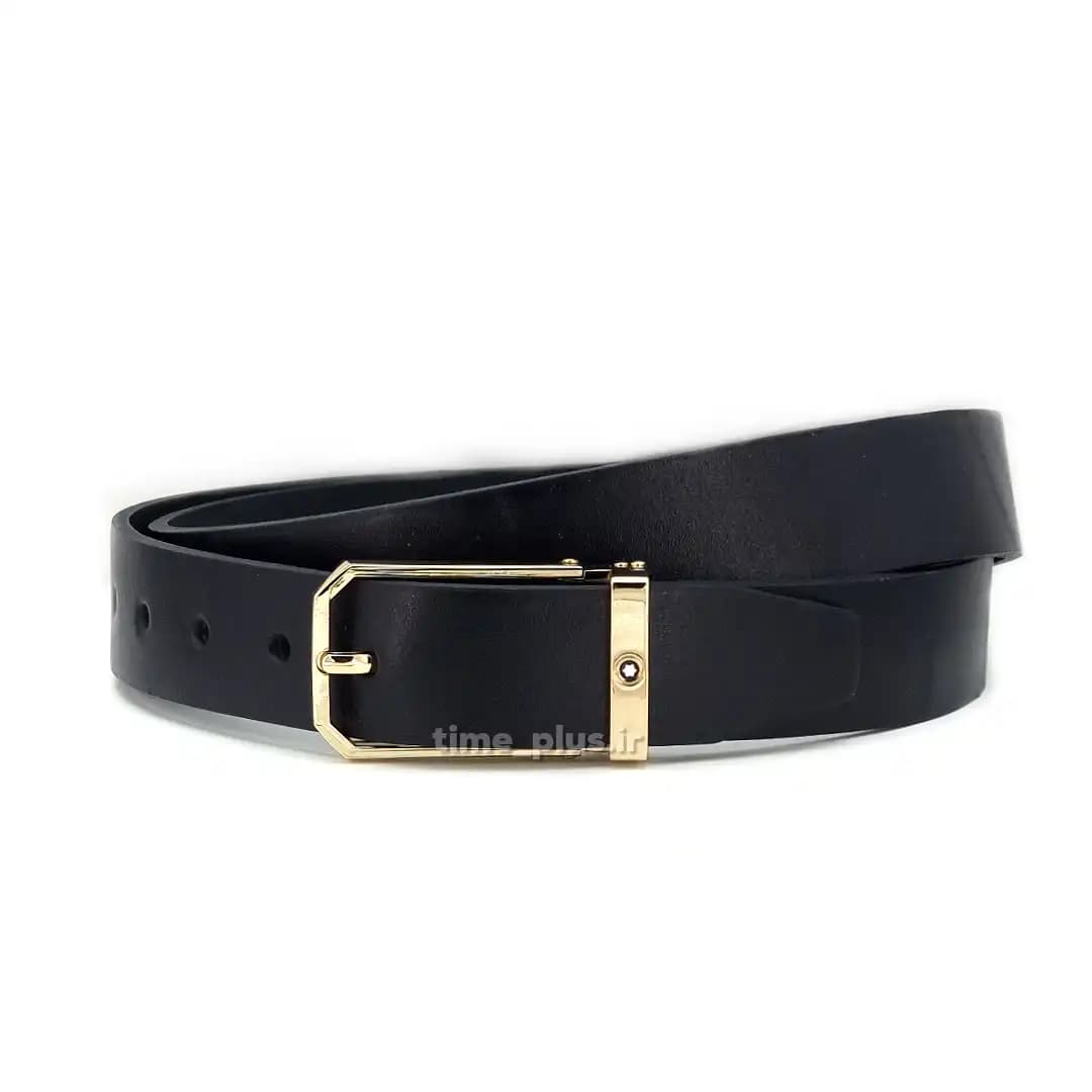 کمربند Montblanc سگک طلایی