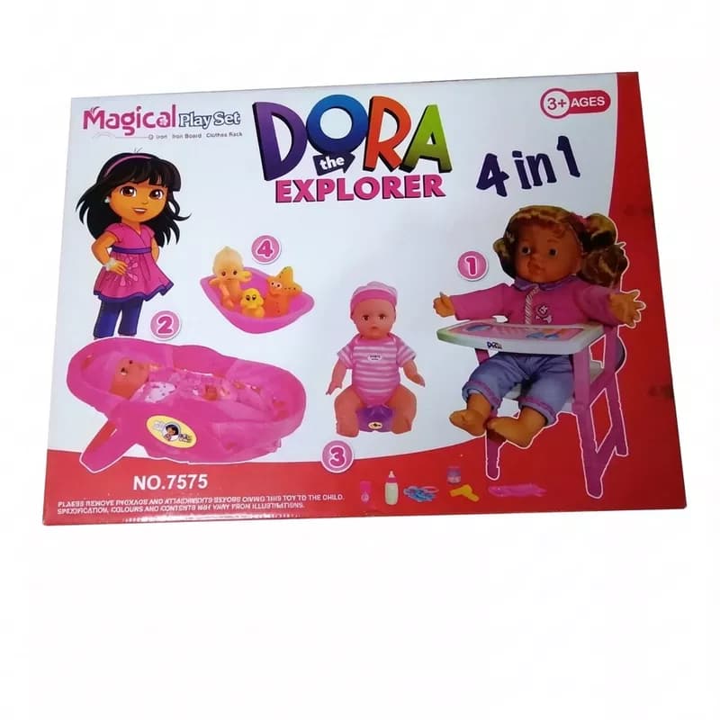 ست بازی مجیکال دورا مدل Magical Play Set 4 in 1 کد 7575 — تصویر ۲