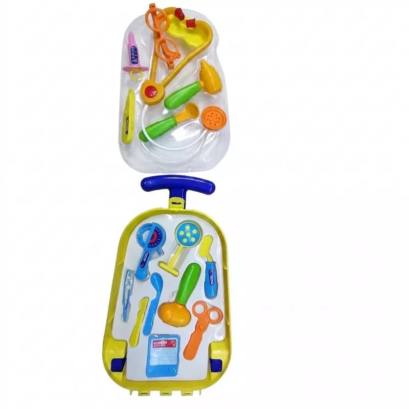 ست ابزار پزشکی و دکتر بازی اسباب بازی مدل چمدانی برند Best Toys — تصویر ۲