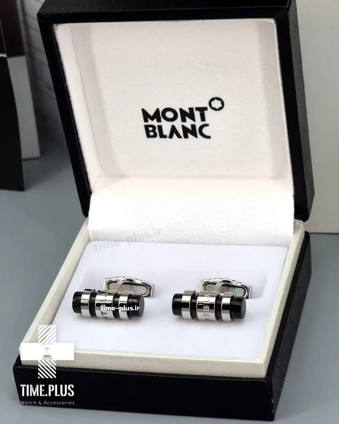 دکمه سردست Montblanc استوانه ای — تصویر ۳