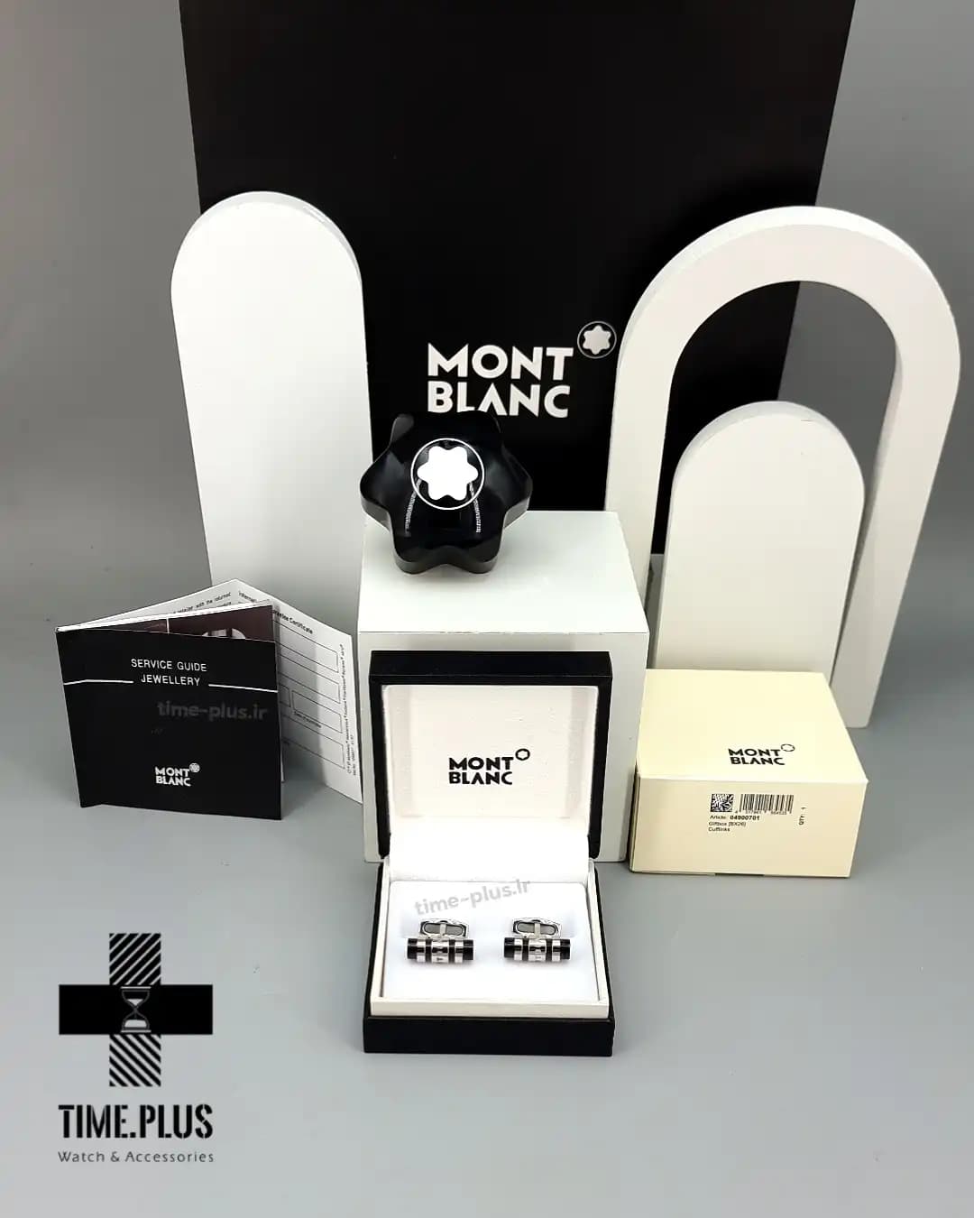 دکمه سردست Montblanc استوانه ای — تصویر ۲