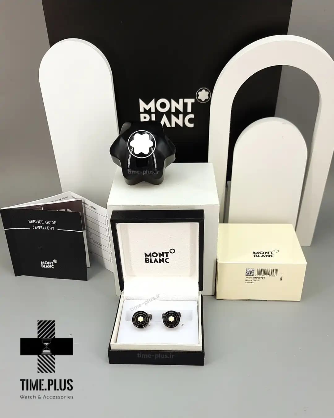 دکمه سردست Montblanc دودی — تصویر ۲