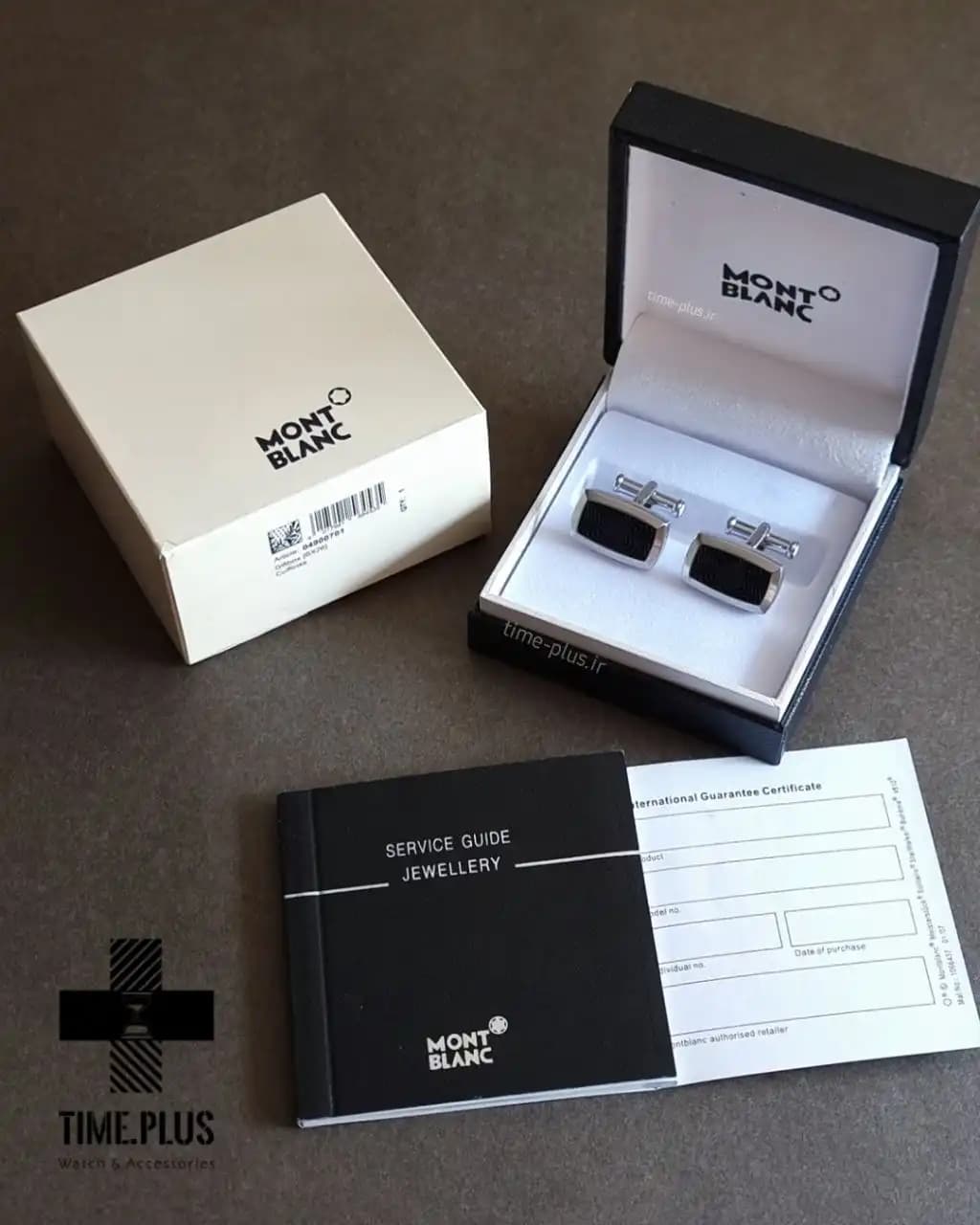 دکمه سردست Montblanc مستطیل — تصویر ۲