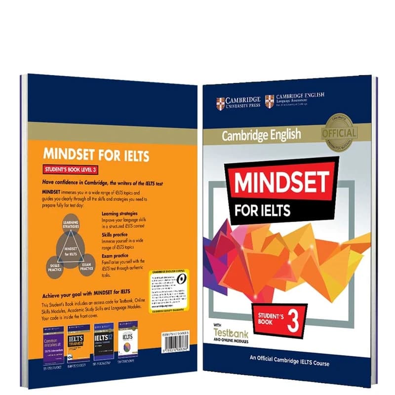 کتاب Cambridge English Mindset For IELTS 3 اثر جمعی از نویسندگان انتشارات Cambridge کد B21907 — تصویر ۲