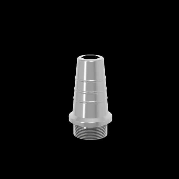 مهره سینی قلیان مدل ایفل نقره ای Hookah tray nut silver