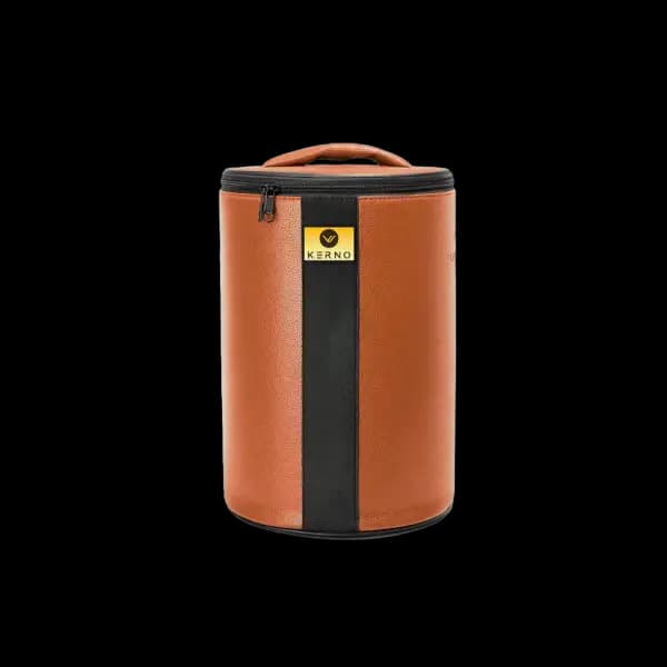 کیف قلیان کرنو قهوه ای سایز مدیوم Kerno hookah bag brown