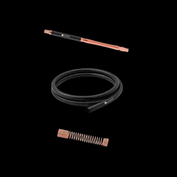 ست دسته شلنگ کرنو رزگلد Kerno hose handle rose gold