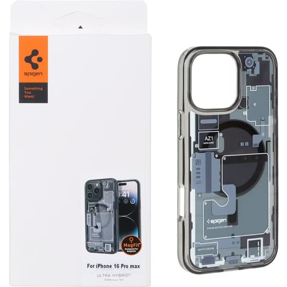 قاب اورجینال Spigen مگ سیف Zero one مدل Apple iPhone 16 Pro Max – طرح 28 کد B12334