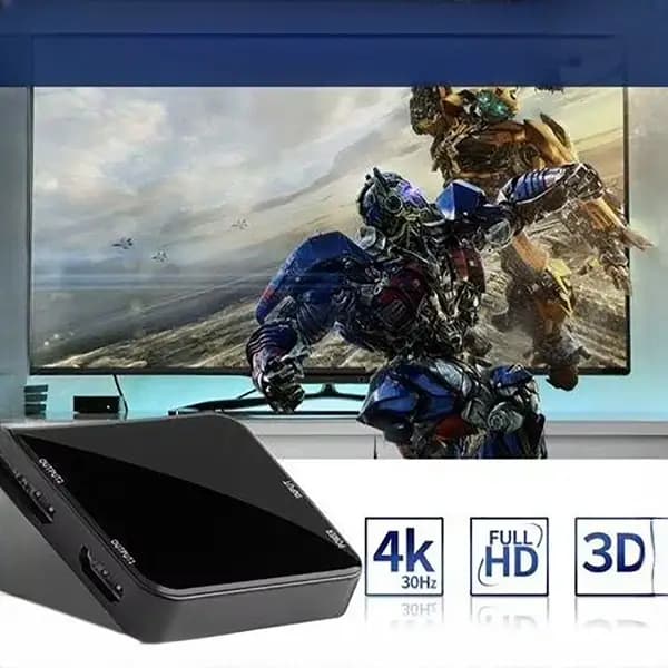 مبدل و سوئیچ 1 به 2 HDMI کوتتسی OF-037 — تصویر ۴