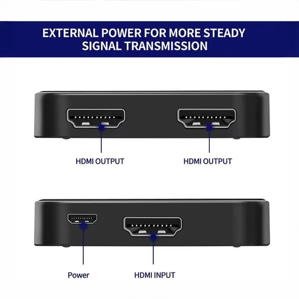 مبدل و سوئیچ 1 به 2 HDMI کوتتسی OF-037 — تصویر ۲