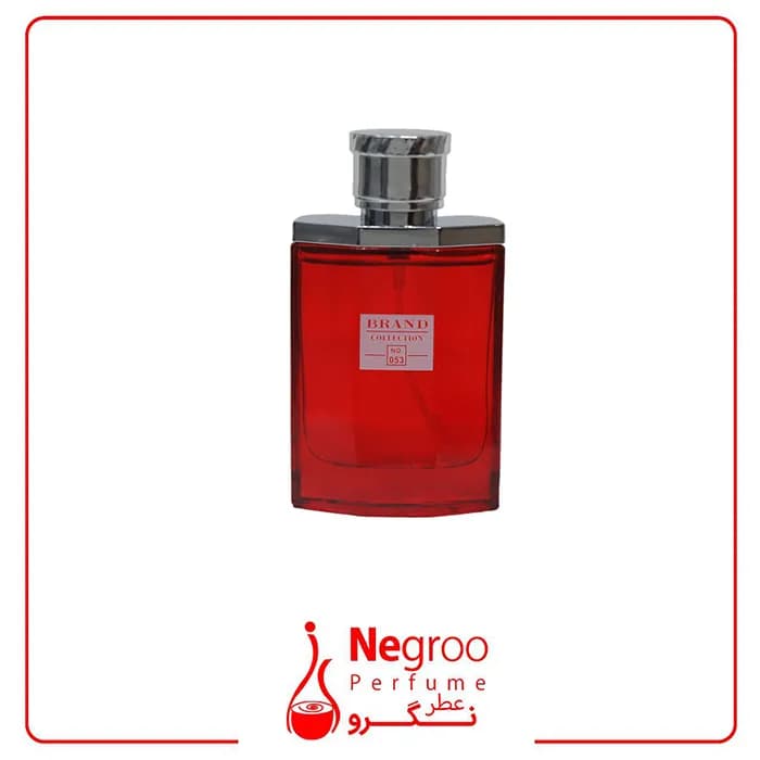 عطر جیبی مردانه برند کالکشن کد 053 مدل دانهیل قرمز — تصویر ۳