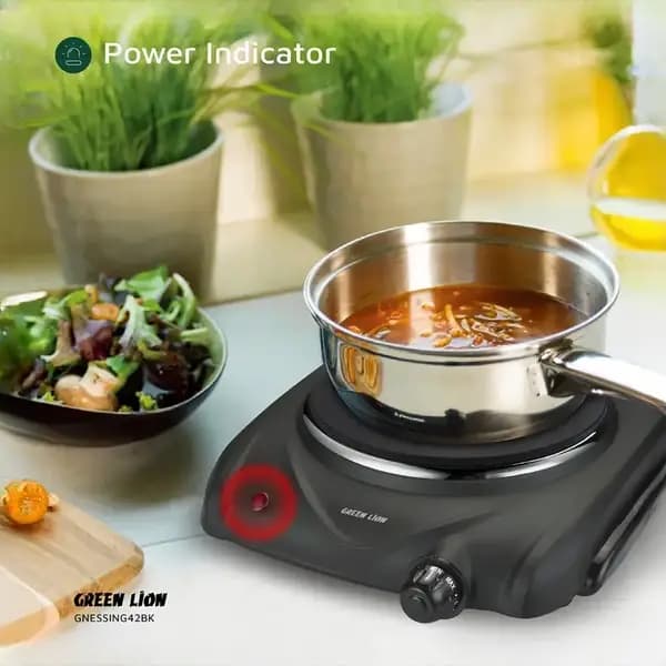 اجاق برقی 1500 وات گرین لاین GNESSING42BK — تصویر ۶