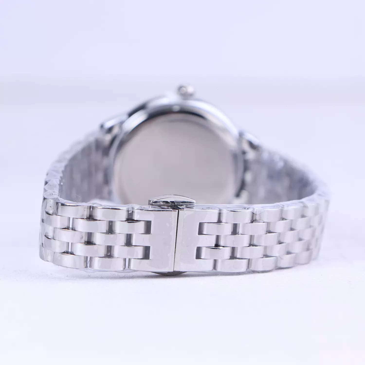 ساعت مچی اسپریت زنانه فلزی نقره ای صفحه مشکی L 4114/1 — تصویر ۳