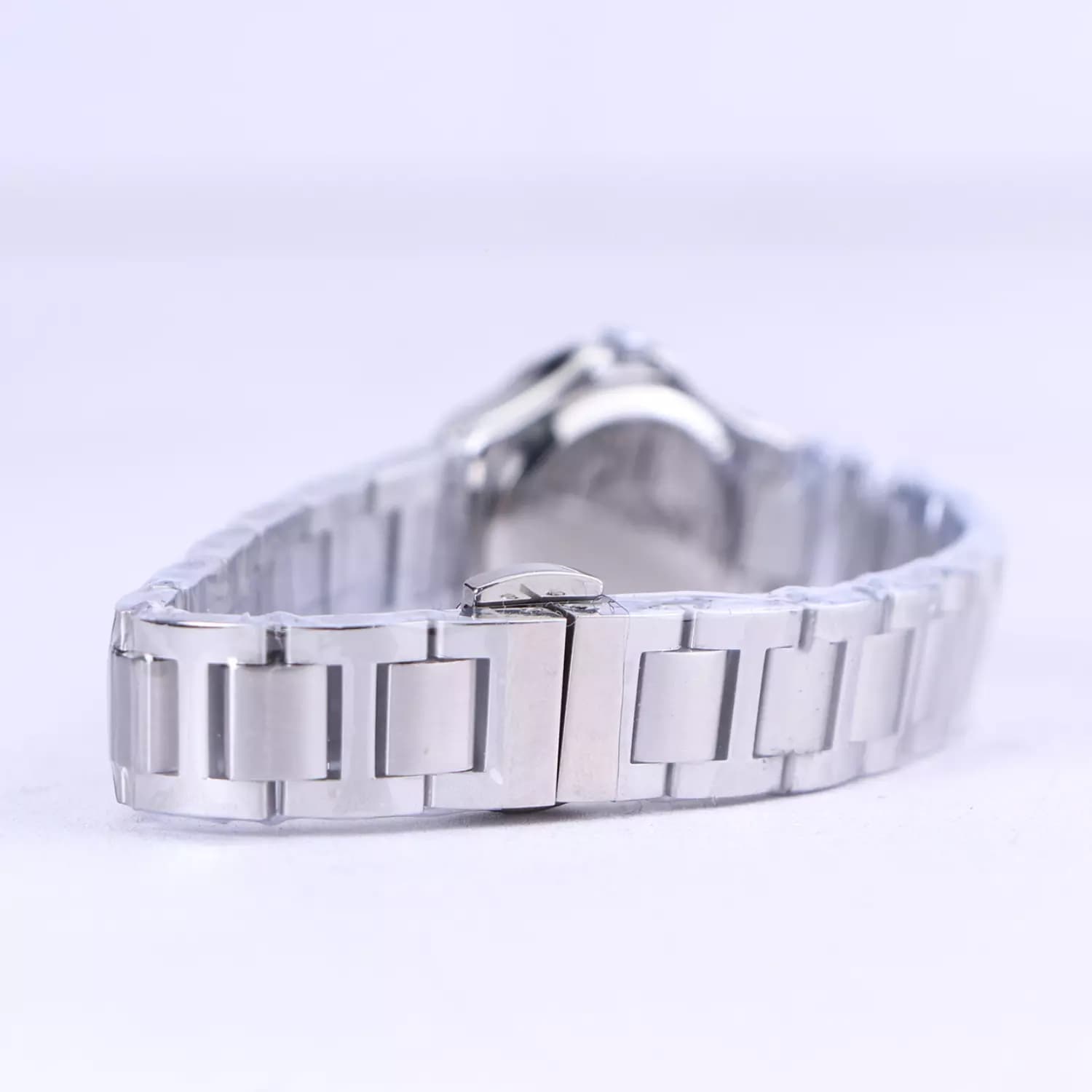 ساعت مچی سیکو زنانه فلزی نقره ای قاب چندضلعی L 2521/2 — تصویر ۴