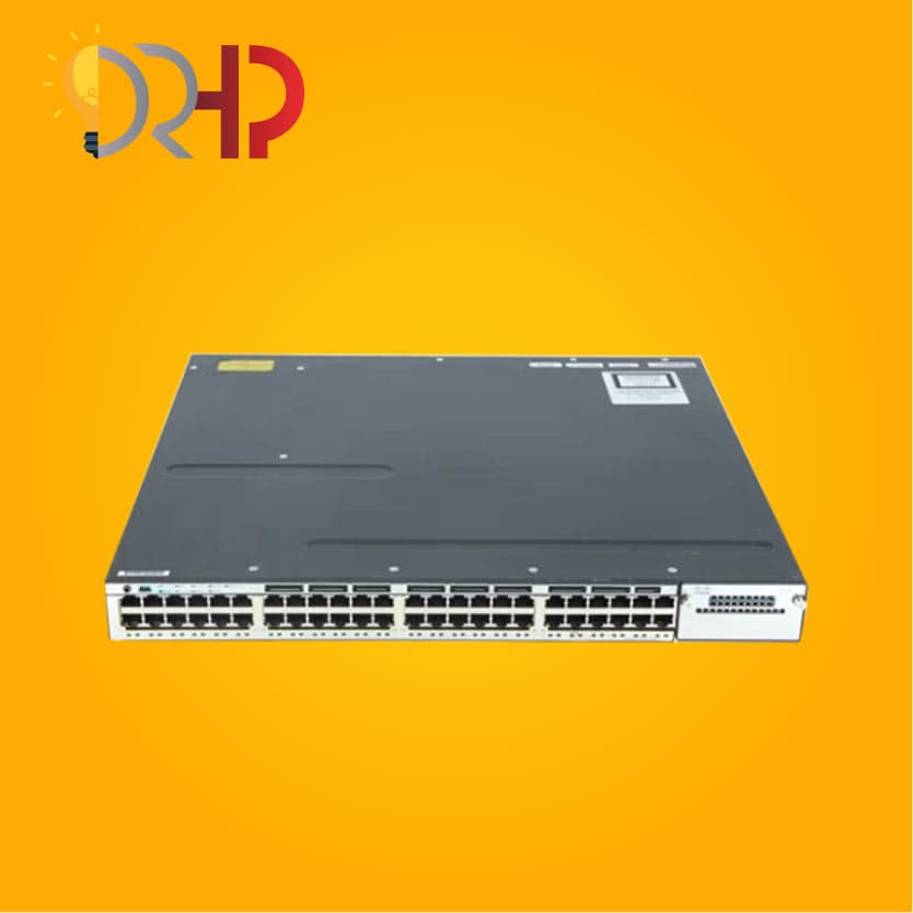 سوئیچ 48 پورت سیسکو WS-C3750X-48T-L استوک — تصویر ۲
