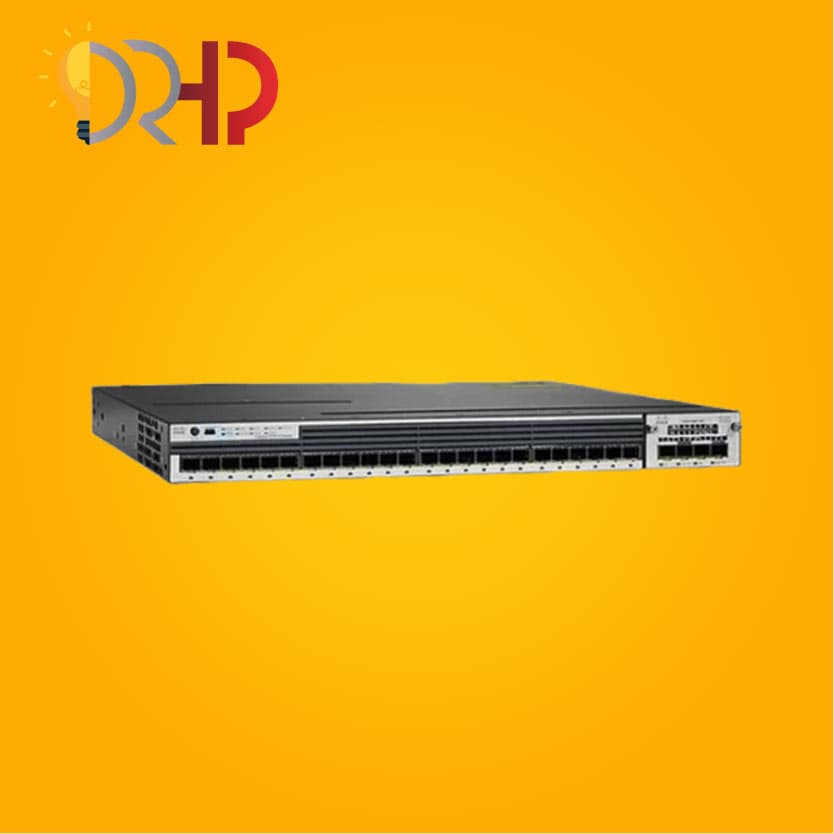 سوئیچ شبکه سیسکو 24 پورت WS-C3750X-24S-E استوک