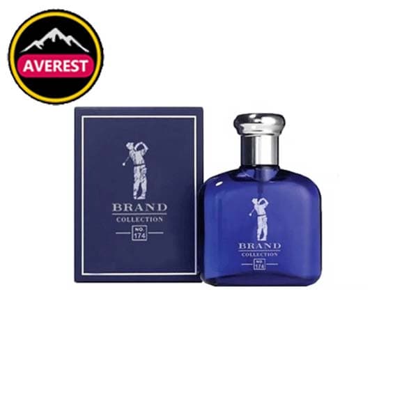 عطر 25 میل برند کالکشن کد 174 رایحه پولو آبی