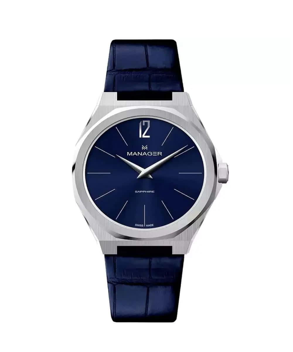 ساعت مچی مردانه منیجر مدل MAN-RF-03-SL