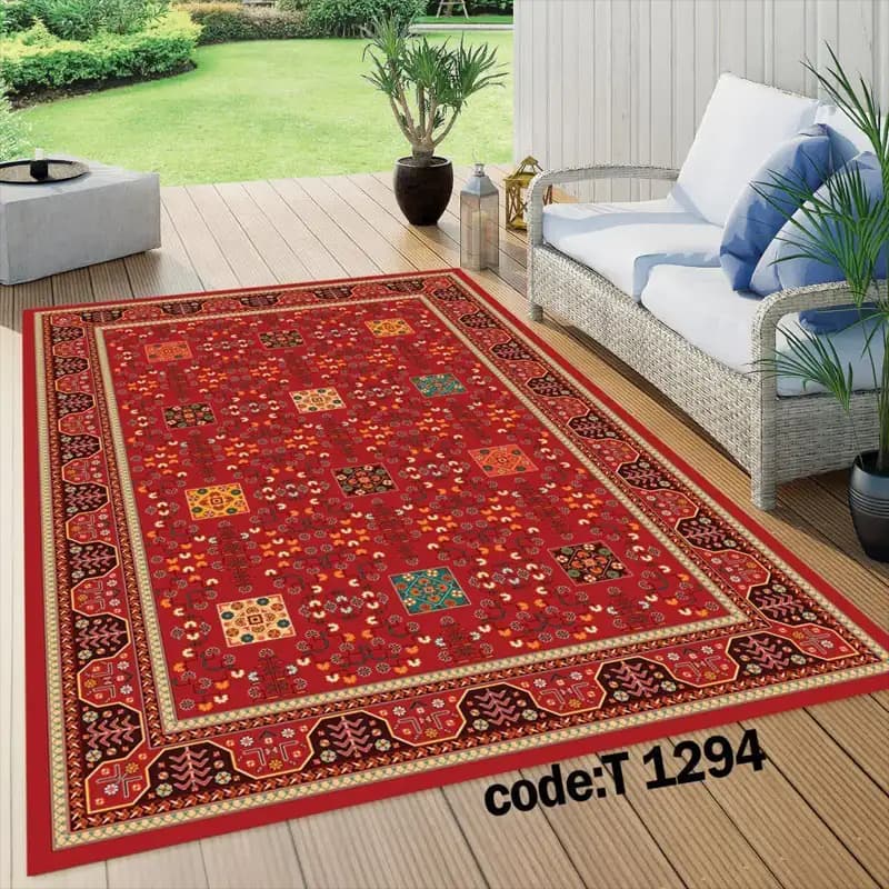 مخمل فرش (فرشینه) کد FAM- T 1294