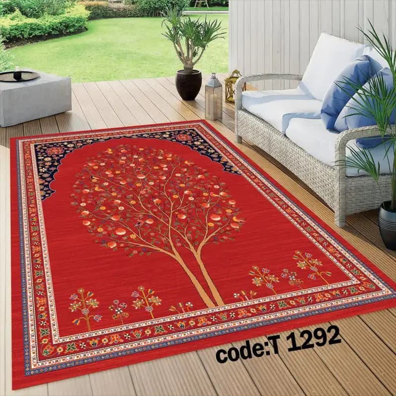 مخمل فرش (فرشینه) کد FAM- T 1292