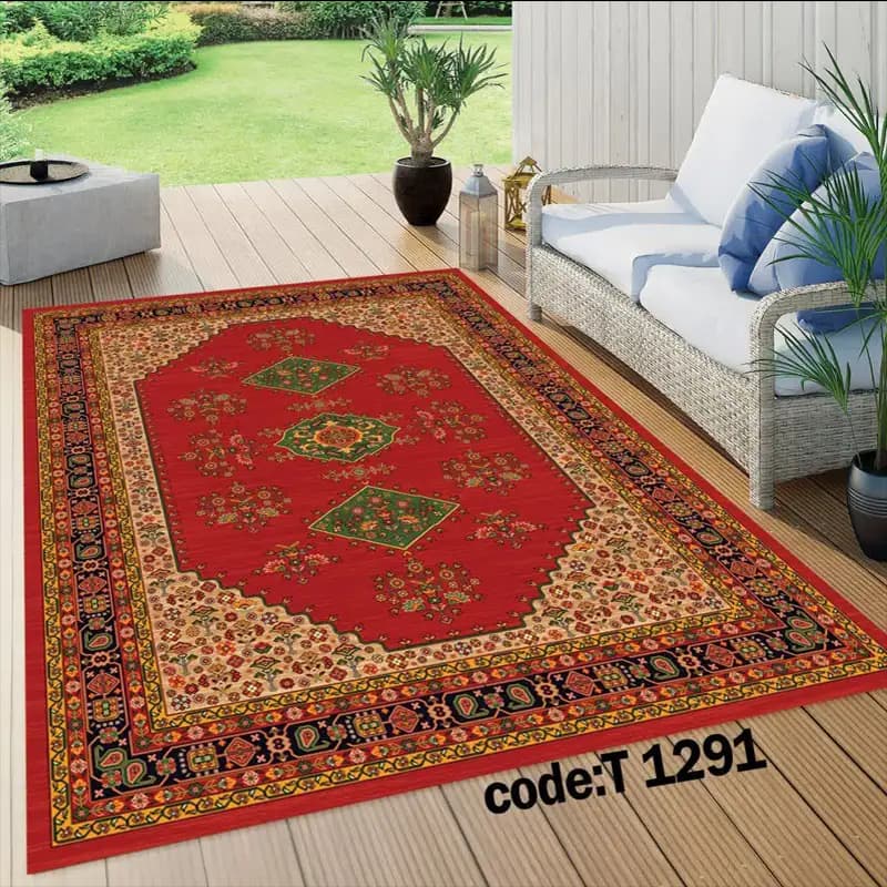 مخمل فرش (فرشینه) کد FAM- T 1291
