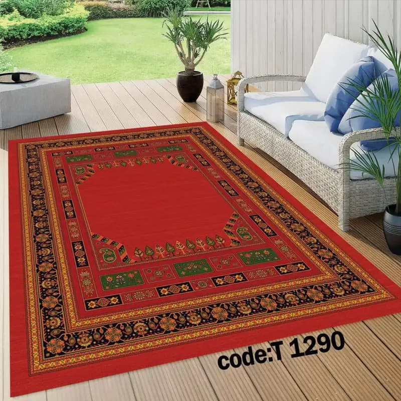 مخمل فرش (فرشینه) کد FAM- T 1290