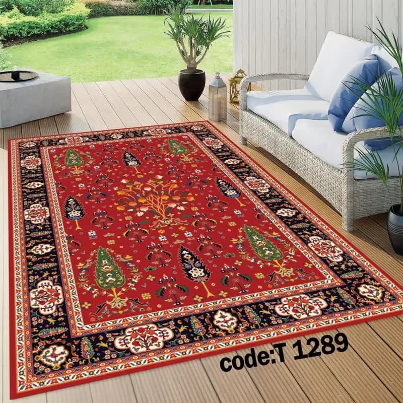 مخمل فرش (فرشینه) کد FAM- T 1289