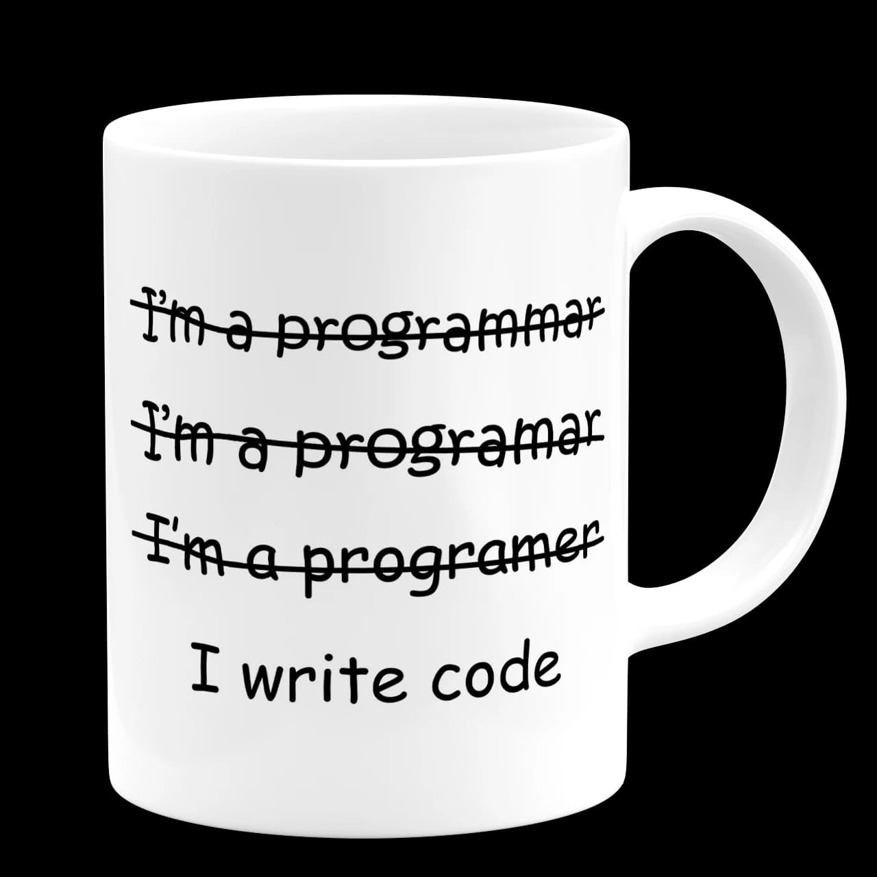 ماگ i write code مدل Z33 — تصویر ۳
