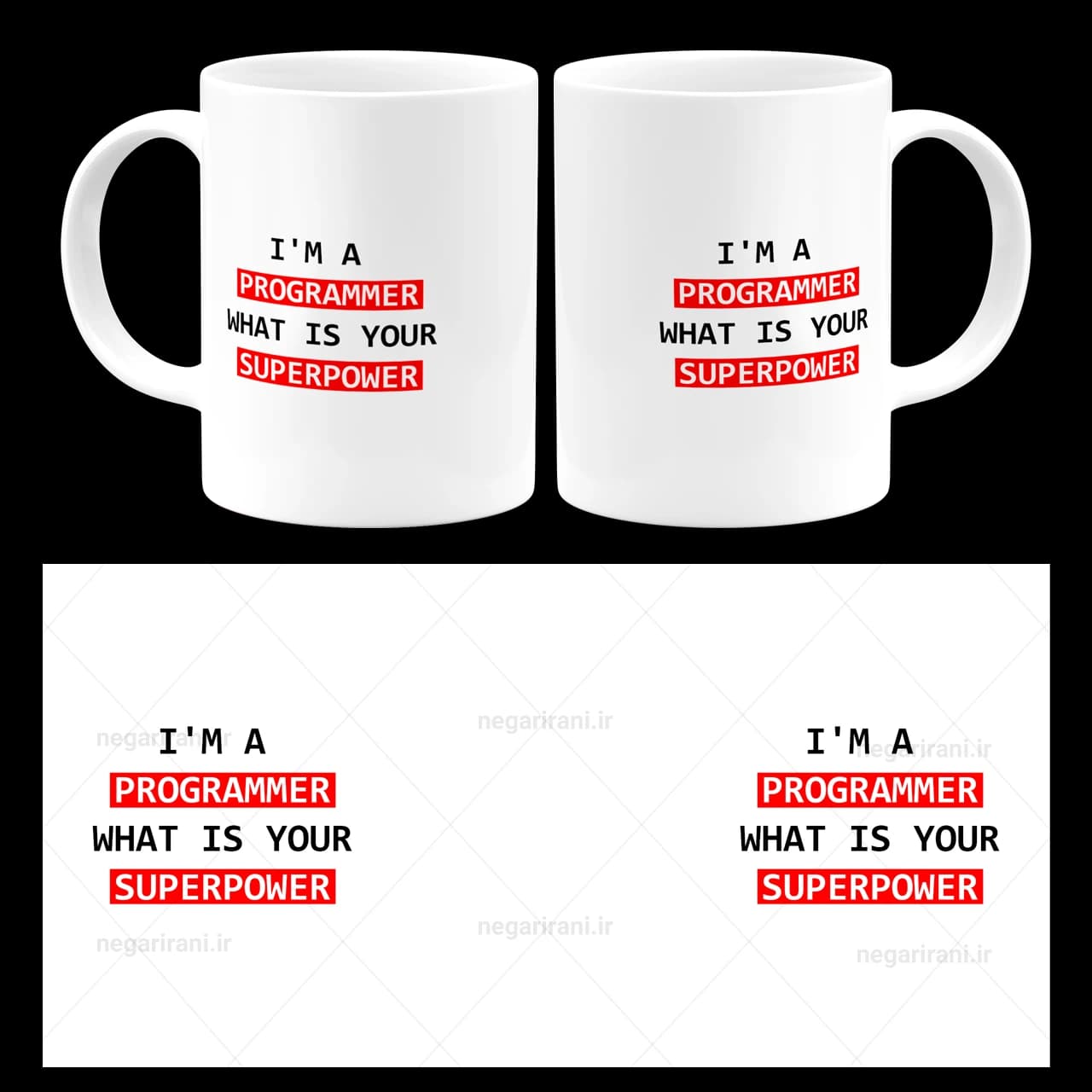 ماگ iam a programmer مدل Z4