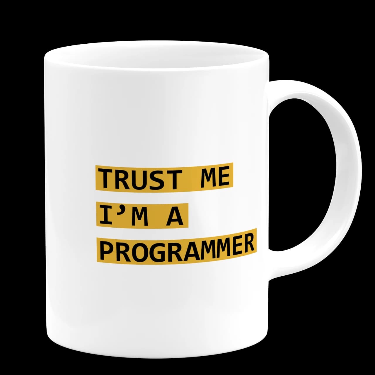 ماگ trust me iam programmer مدل Z3 — تصویر ۳