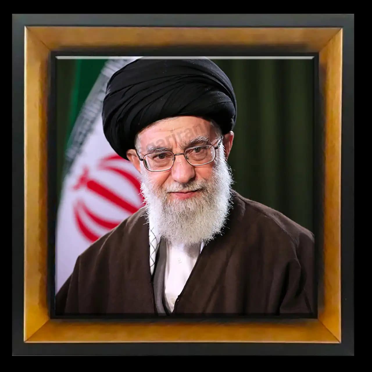 تابلو کاشی شهید حضرت آیت الله خامنه ای مدل 2V 13