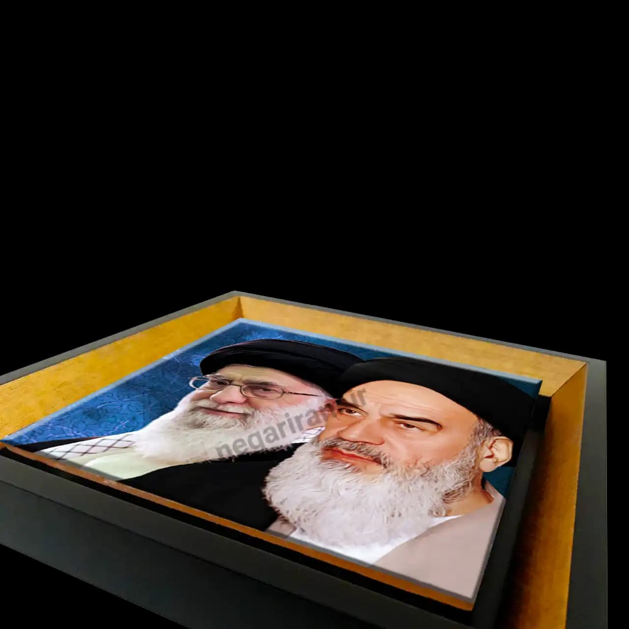 تابلو کاشی امام و رهبری مدل 2Y 8 — تصویر ۳