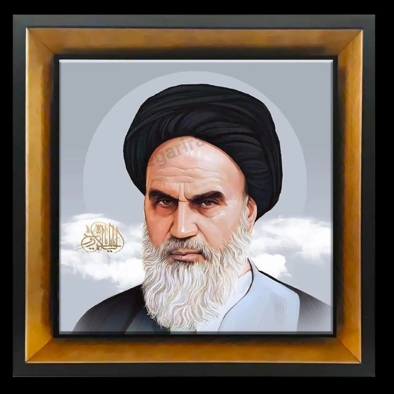 تابلو کاشی امام خمینی (ره) مدل 2S 6
