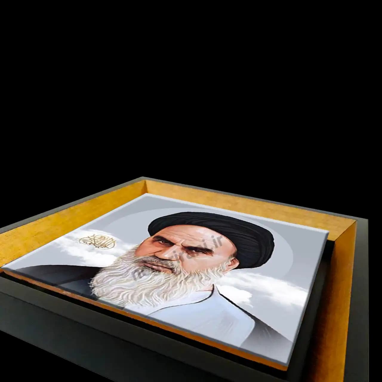 تابلو کاشی امام خمینی (ره) مدل 2S 6 — تصویر ۳